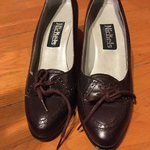 Vintage Nickels Italian leather shoes - 6 1/2 AA
